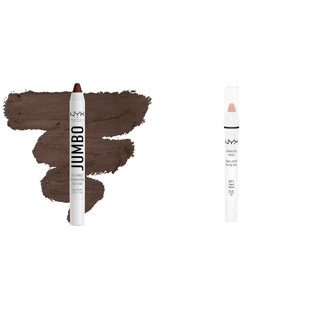 Jumbo Eye Pencil, Blendable Eyeshadow Stick & Eyeliner Pencil - Milk (White)