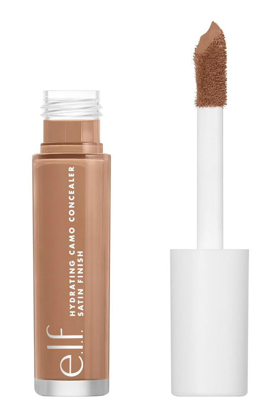 Hydrating Camo Concealer, Covers Blemishes & Under-Eye Circles, Full-Coverage & Delivers a Satin Finish, Vegan & Cruelty-Free, Light Sand