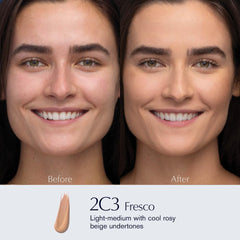 Double Wear Stay-In-Place 24-Hour Long-Wear Matte Foundation Makeup, 1 Fl Oz