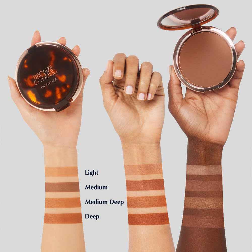 Bronze Goddess Powder Bronzer | Matte Finish + Buildable Coverage, 0.74 Ounce