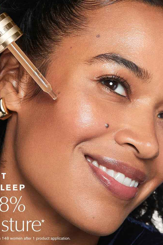 Advanced Night Repair Face Serum Synchronized Multi-Recovery Complex with Hyaluronic Acid & Peptides | anti Aging & Hydrating