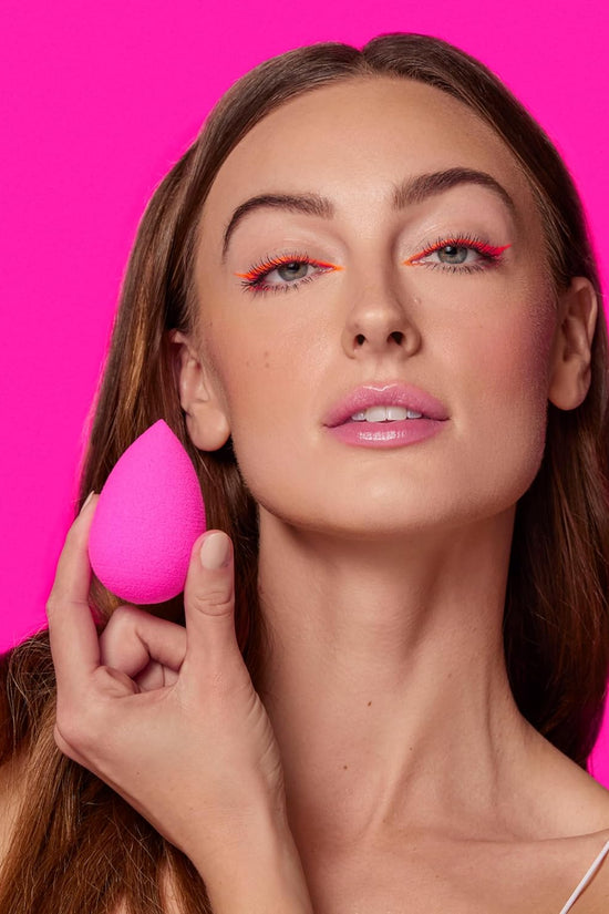 ® | Original Pink Beauty Blender Makeup Sponge, Super-Soft Foam Easily Blends Foundations, Powders & Creams, Made in USA, Reusable, Washable, Streak Free Application, Vegan, Cruelty Free