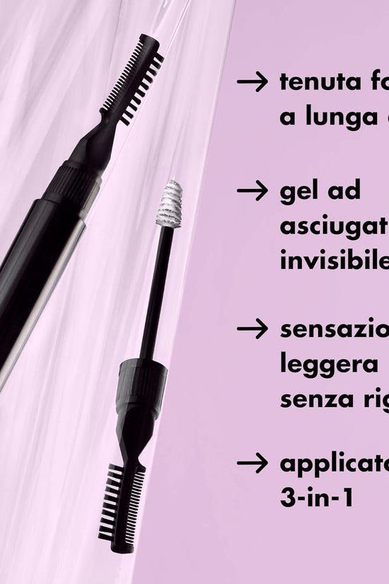 Brow Laminating Gel, Strong-Hold, Clear-Drying & Water-Resistant Brow Gel Creates Laminated Brows, Comb & Sculpt Brows, Vegan & Cruelty-Free