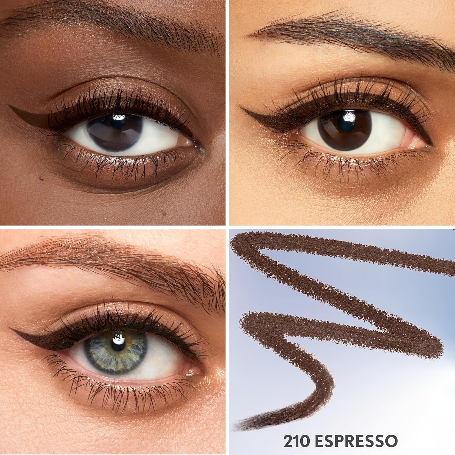 Perfect Point plus Eyeliner Pencil, Espresso, Long-Lasting, Versatile Brown Eyeliner, Soft Smudging Tip, No Sharpening Needed, Pack of 1